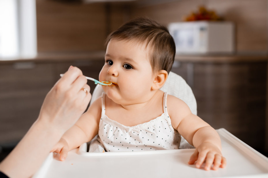 bebé y la alimentación