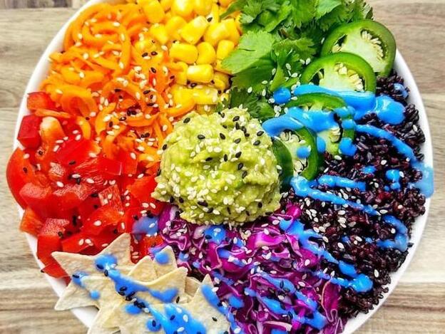 Comidas coloridas