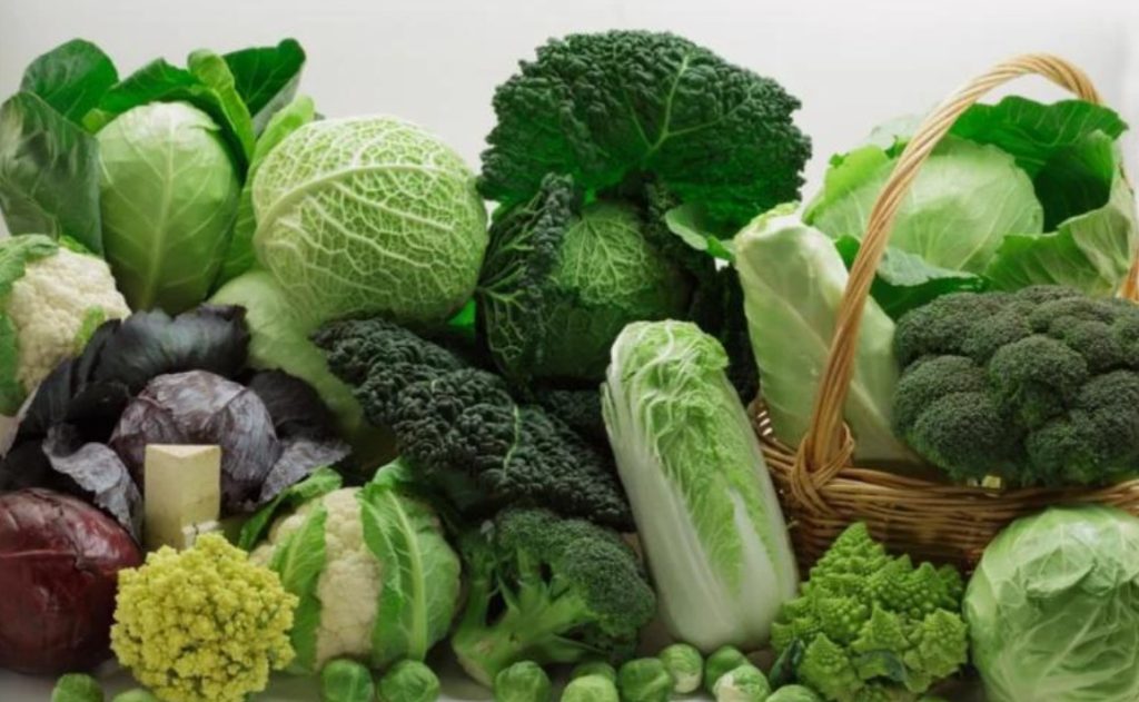 Verduras de hojas verdes