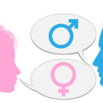 silueta hombre y mujer