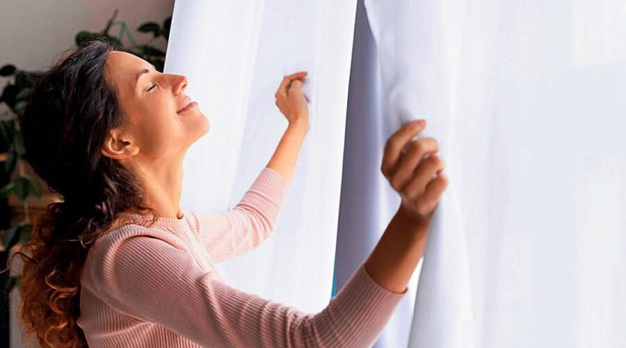 ventilar la casa en las mañanas