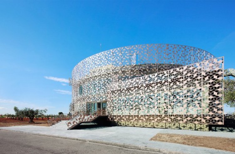 render de un edificio moderno