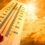 Termómetro en ola de calor