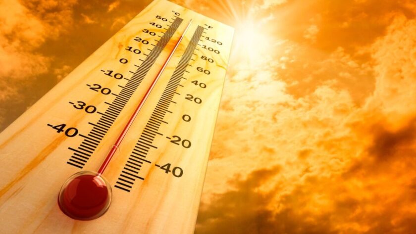 Termómetro en ola de calor