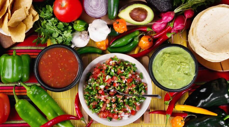 canasta de comida